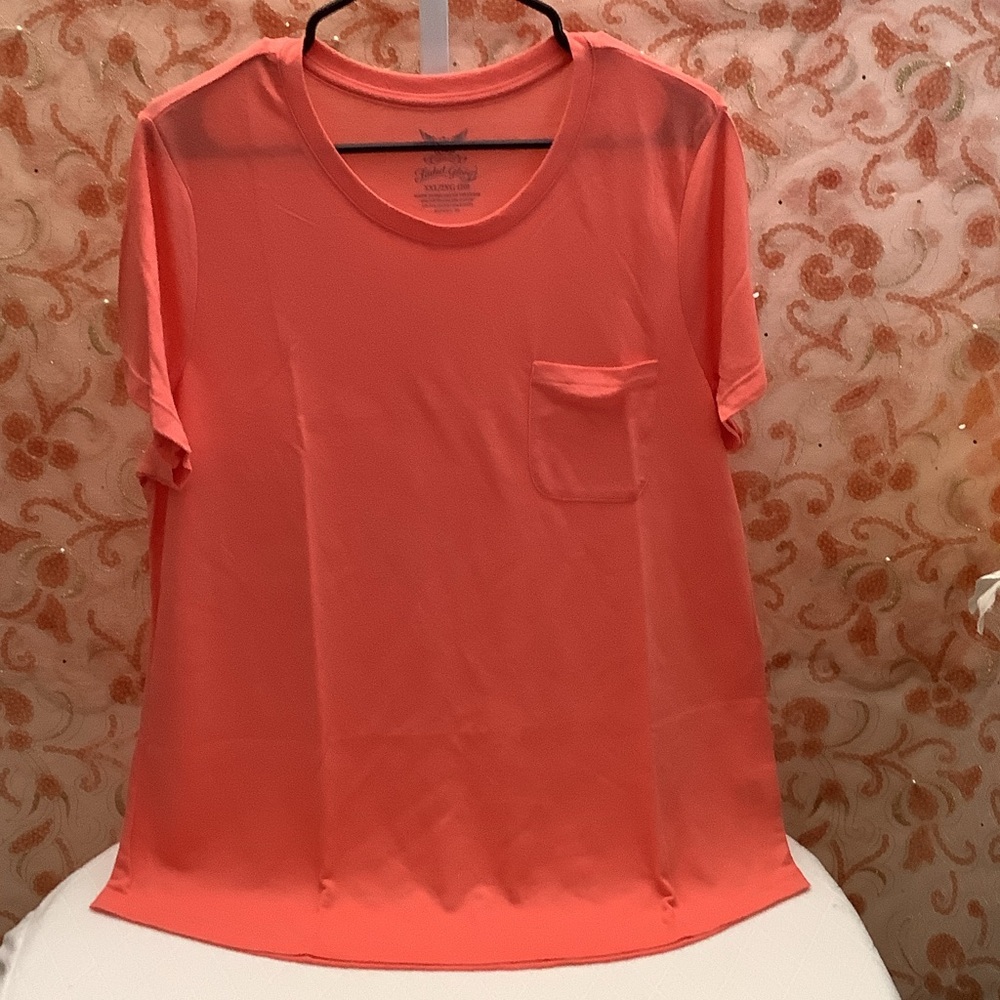 Faded Glory Coral Short Sleeve Tee